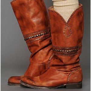 Free People Heartworn Studded Boots